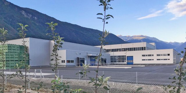 Das neue Lager von oben. (Bild Fenaco)