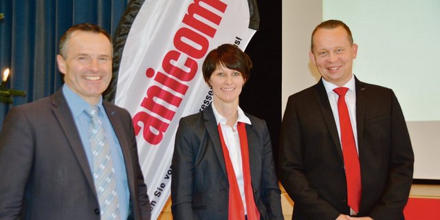 Führten durch die Tagung: Präsidentin Tanja Müller und Leiter Zentralschweiz Christian Probst.(Bild aem)