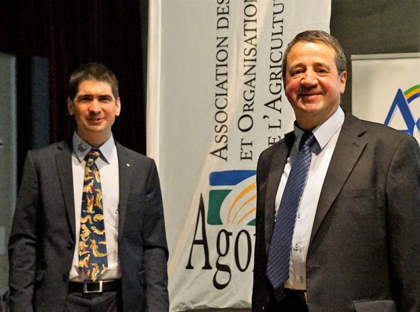 Die Führungscrew von Agora Loïc Bardet und Laurent Tornay. (Bild lid)