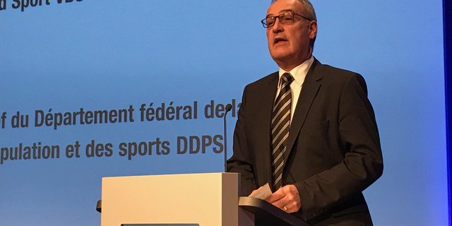 "Der Weg wird lang und steinig": Guy Parmelin an der Agrama-Eröffnung. (Bild akr)