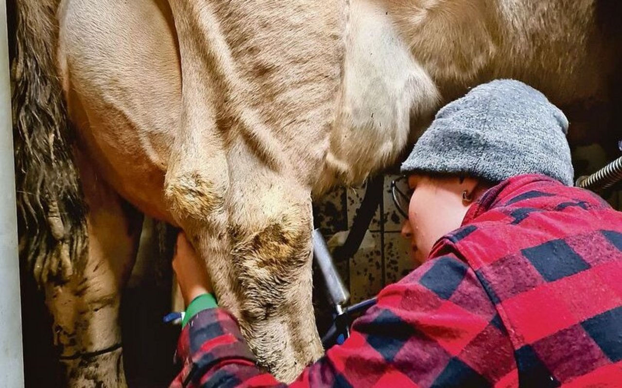 Joana Degen ist keine Bauerntochter und findet es deshalb umso spannender, was der Beruf Landwirtin alles umfasst.