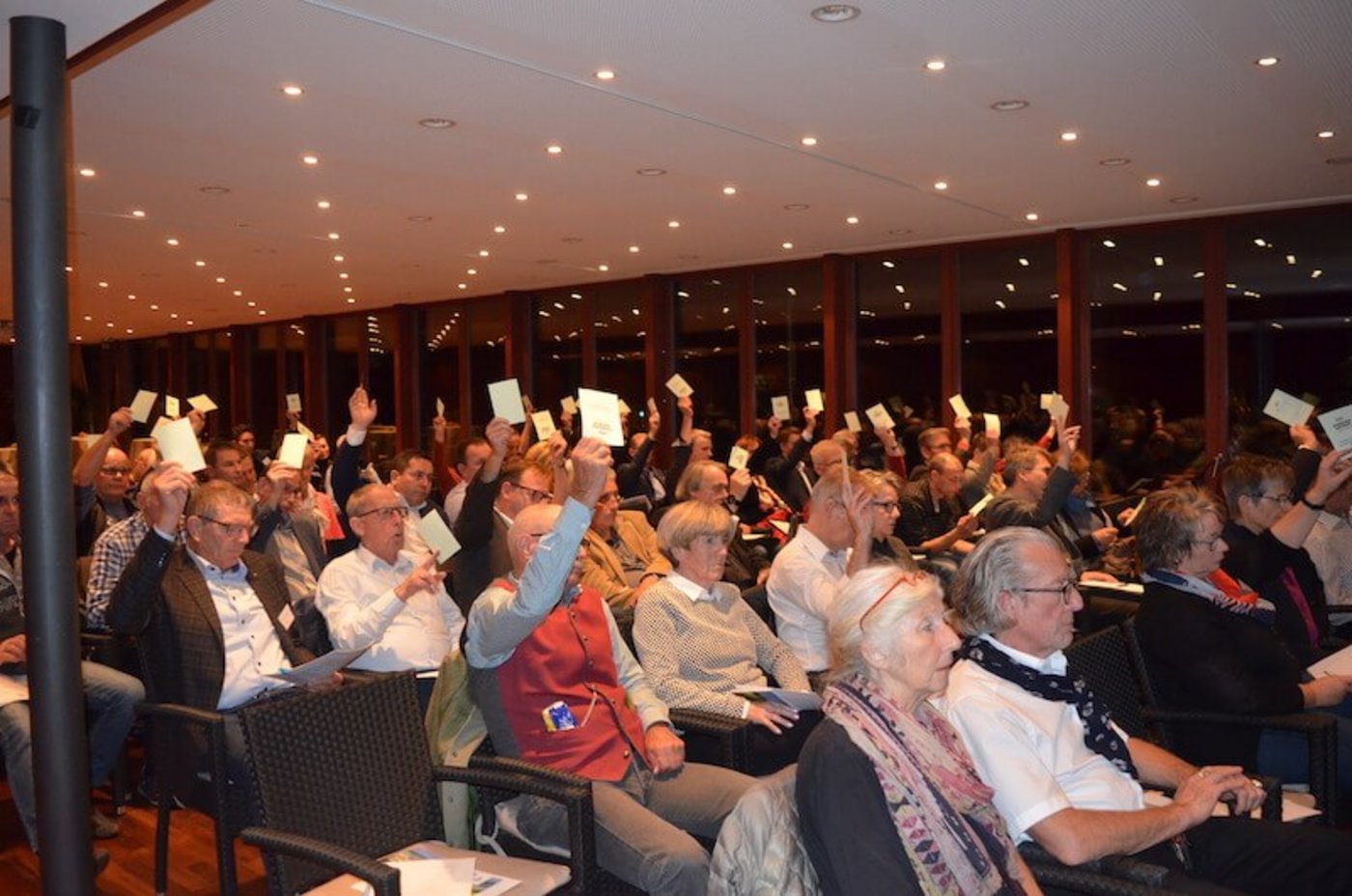 Die Gründungsversammlung stiess auf breites Interesse: Der Verein nimmt seine Aktivitäten auf und unter anderem sollen im Frühjahr 2020 bereits die ersten Produkte unter der Marke lanciert werden. (Bild Isabelle Schwander)