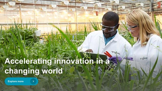 Das Agrarunternehmen plant, vermehrt an bedürfnisorientierter Innovation zu arbeiten. (Bild Screenshot Syngenta)