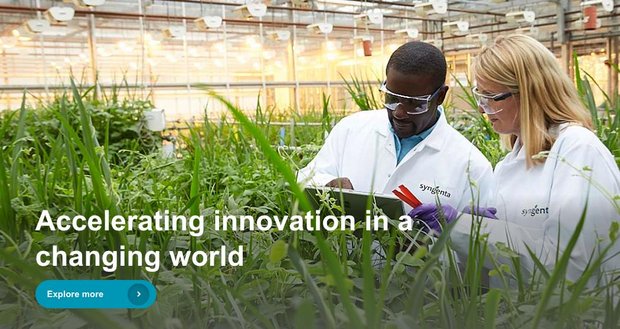 Das Agrarunternehmen plant, vermehrt an bedürfnisorientierter Innovation zu arbeiten. (Bild Screenshot Syngenta)
