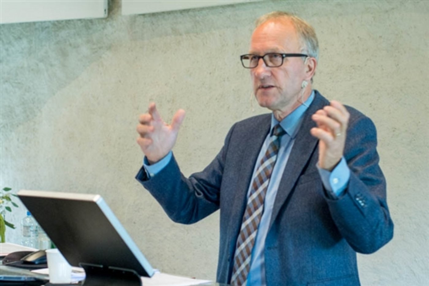  BOM-Präsident Peter Hegglin Anfang Oktober an der Agrarökonomietagung in Tänikon TG. (Bild jvo)