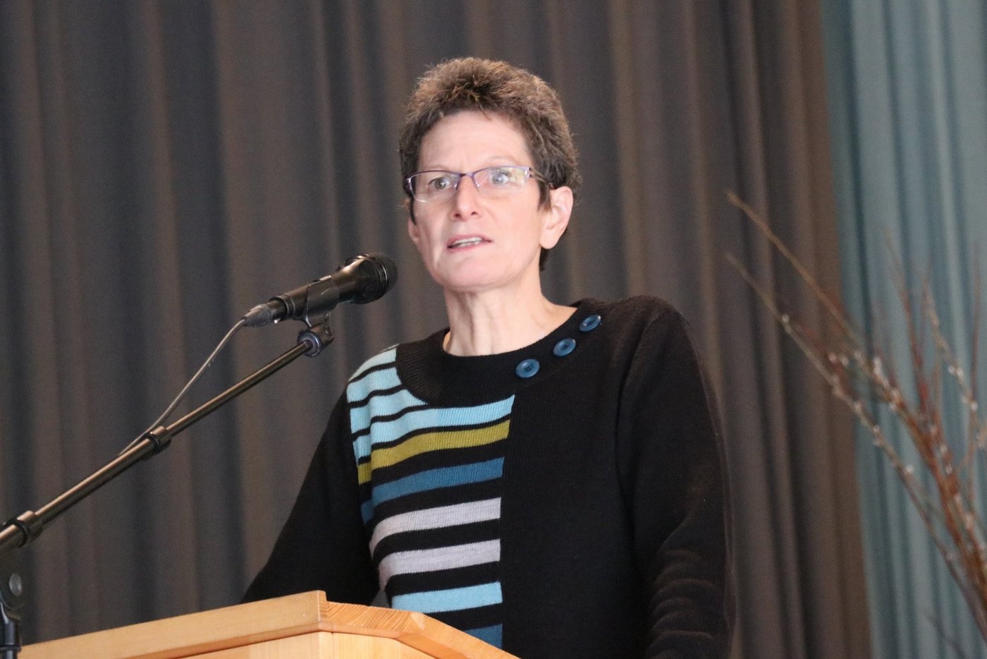 Barbara Thür verspricht "guten Kontakt zu den Verbänden und den Leuten an der Front". (Bild Ruth Aerni)