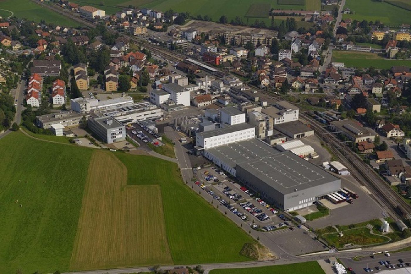 Der heutige Nestlé-Standort Konolfingen.