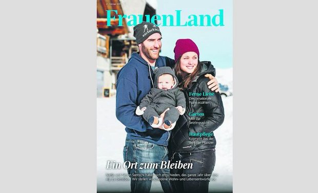 Das Magazin Frauenland erscheint drei Mal jährlich. (Bild BauZ)