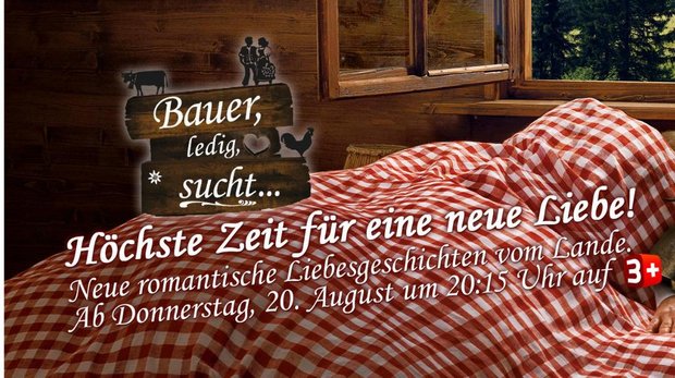 Ab dem 20. August geht die Schweizer Kuppelshow Bauer, ledig, sucht in die nächste Runde. (Bild 3+)
