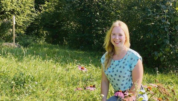 Wendy McGarrie ist eine lebenslustige, zielstrebige Frau, die weiss, was sie will. Bei ihrer Kandidatur für den Titel der Miss Bern setzt die angehende Agronomin auf ihre Offenheit und Authentizität. (Bild BauZ/ Livio Janett)