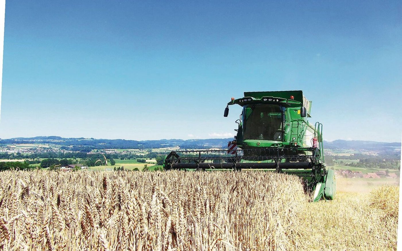 Bei der Interessenabwägung unterlegen: Fruchtfolgeflächen, auf denen Getreide zur Ernährungssicherung geerntet werden kann. 