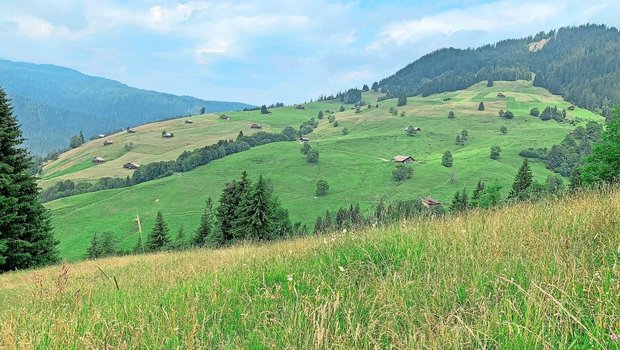 In Streusiedlungen wie hier in Habkern im Berner Oberland verursacht die Postzustellung grossen Aufwand.