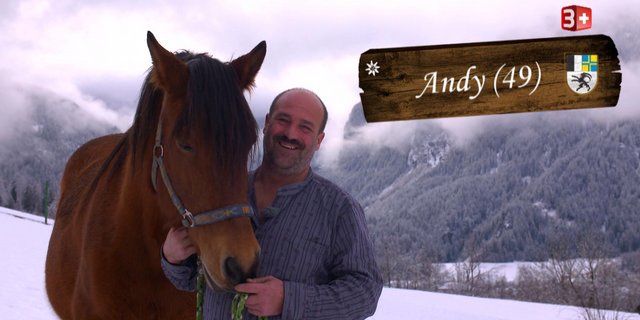 Andy kümmert sich mit viel Leidenschaft um seine Tiere. (Bild 3+)