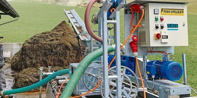 Für kleinere Betriebe kann die Miete eines mobilen Gülleseparators eine günstige Variante sein.