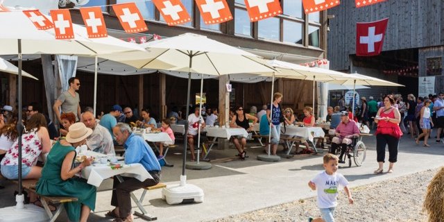 Der 1.-August-Brunch ist ein Erlebnis für Gross und Klein. (Bilder SBV)