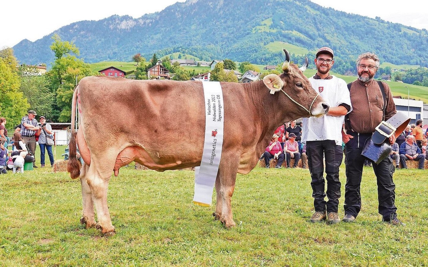 Zur Miss OB wurde Jan Jolanda von Florian Lussi, Dallenwil, gekürt.