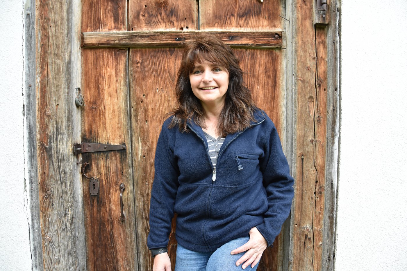 Marlene Wyss führt ihr eigenes betriebliches Standbein. (Bild Lisa McKenna)