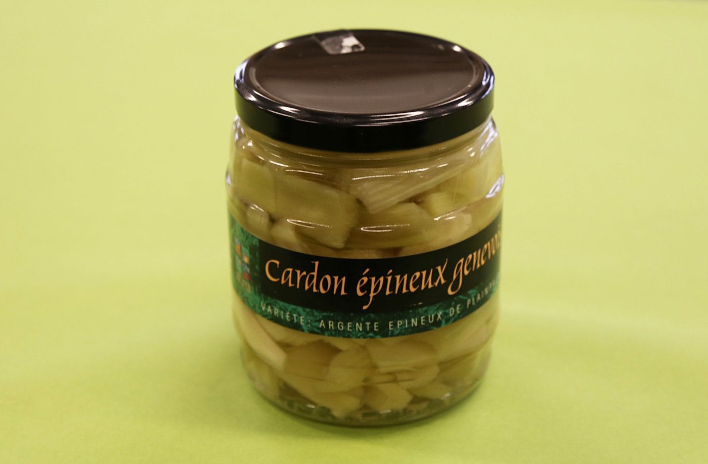 Einfacher als selbst zu rüsten: Kardy im Glas. 