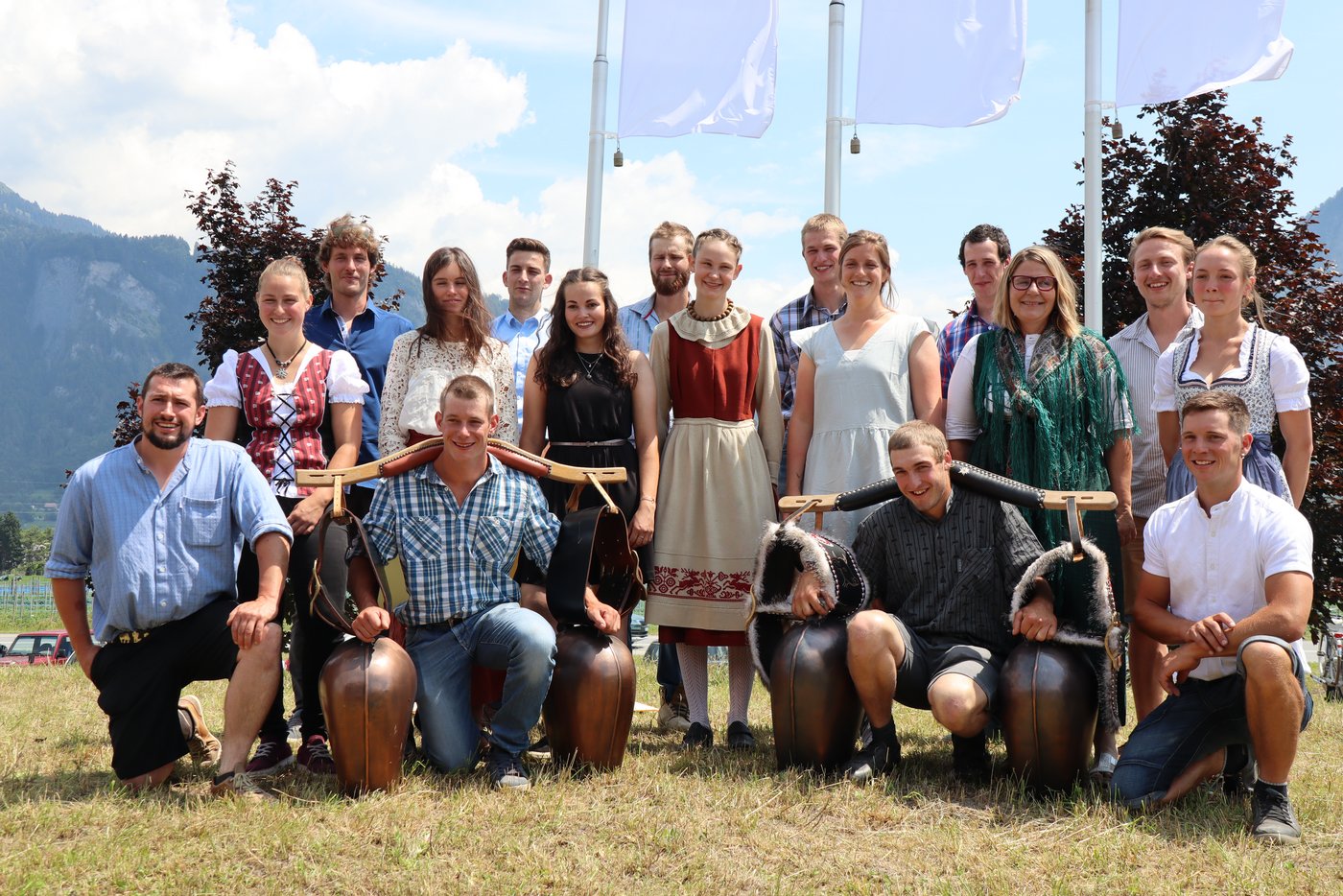 Diese Landwirte haben ihr Diplom Landwirt(in) EFZ in einer Zweitausbildung erworben.