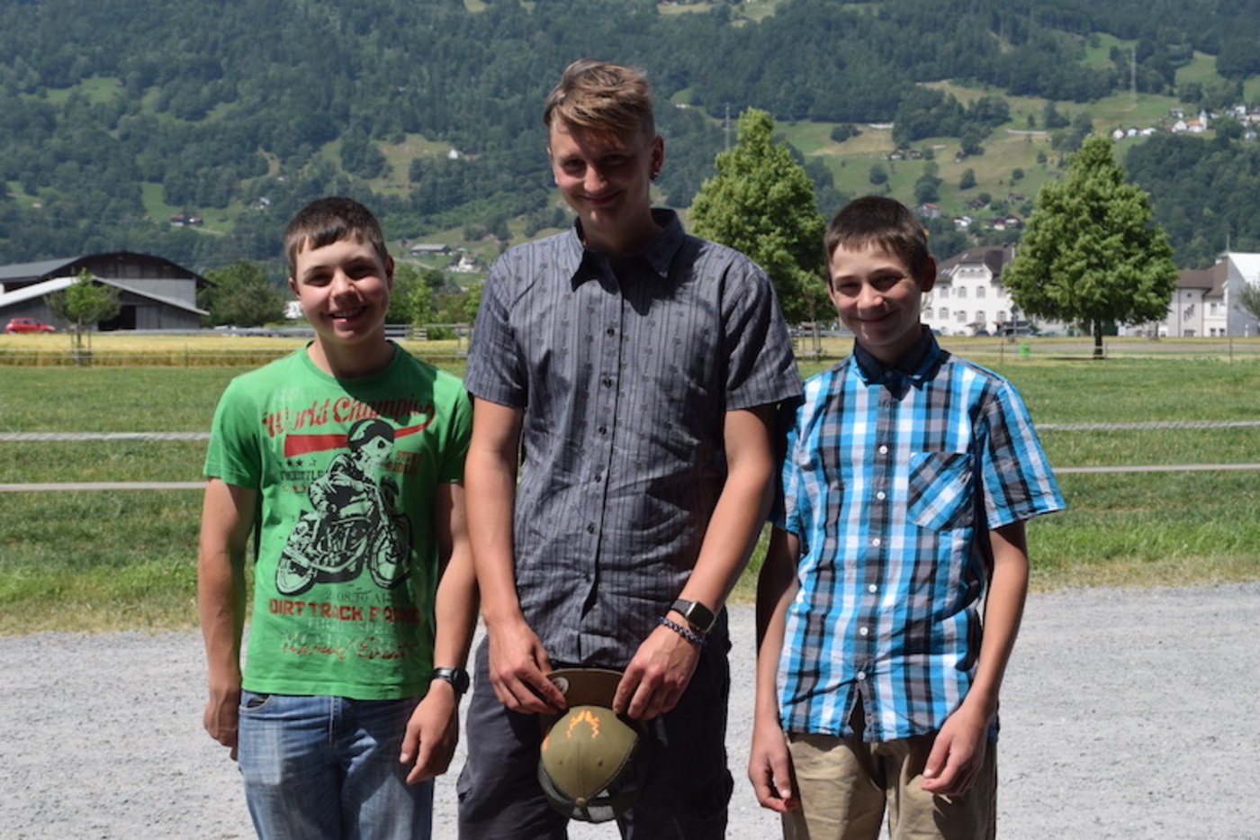 Der Lehrgang Attestausbildung EBA hatte dieses Jahr nur drei Schüler. 