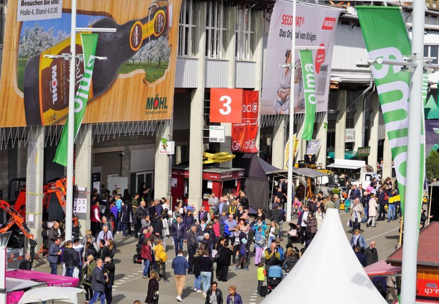 An der Olma 2021 soll wieder Volksfeststimmung herrschen. (Bild lid)