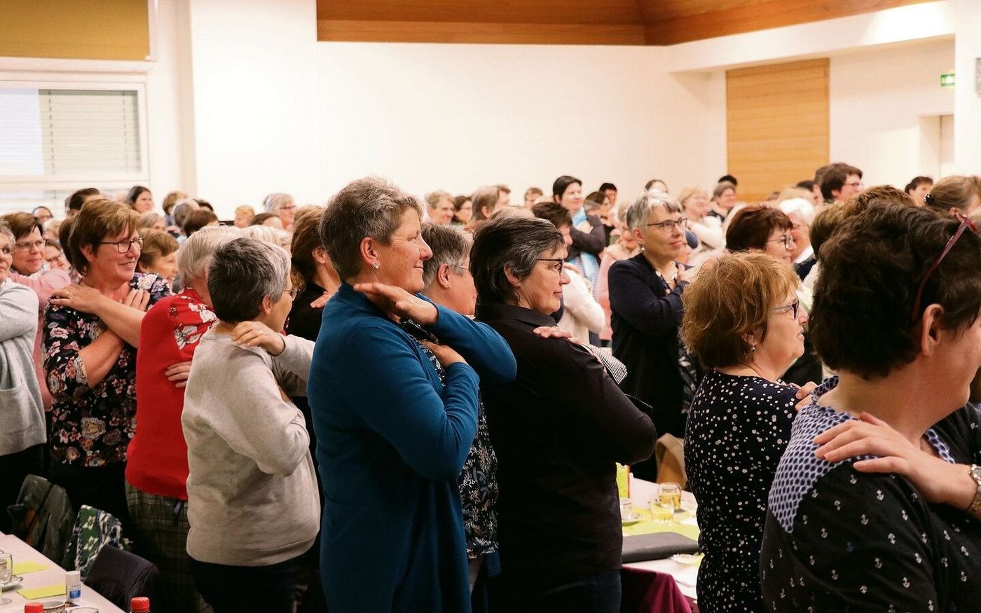 Sich einmal selber auf die Schultern zu klopfen, tut gut. Das übten die Bäuerinnen an der Tagung.