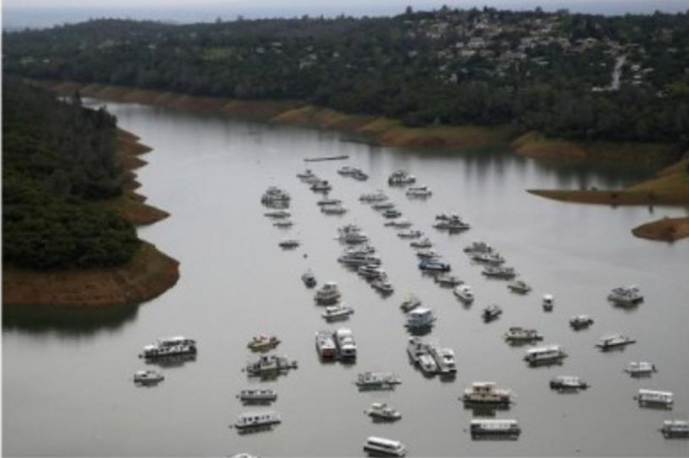 Der Lake Orwell heute: genug Platz für Boote.