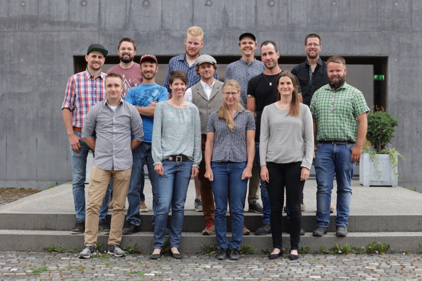 Die Abschlussklasse der dreijährigen Nachholbildung.