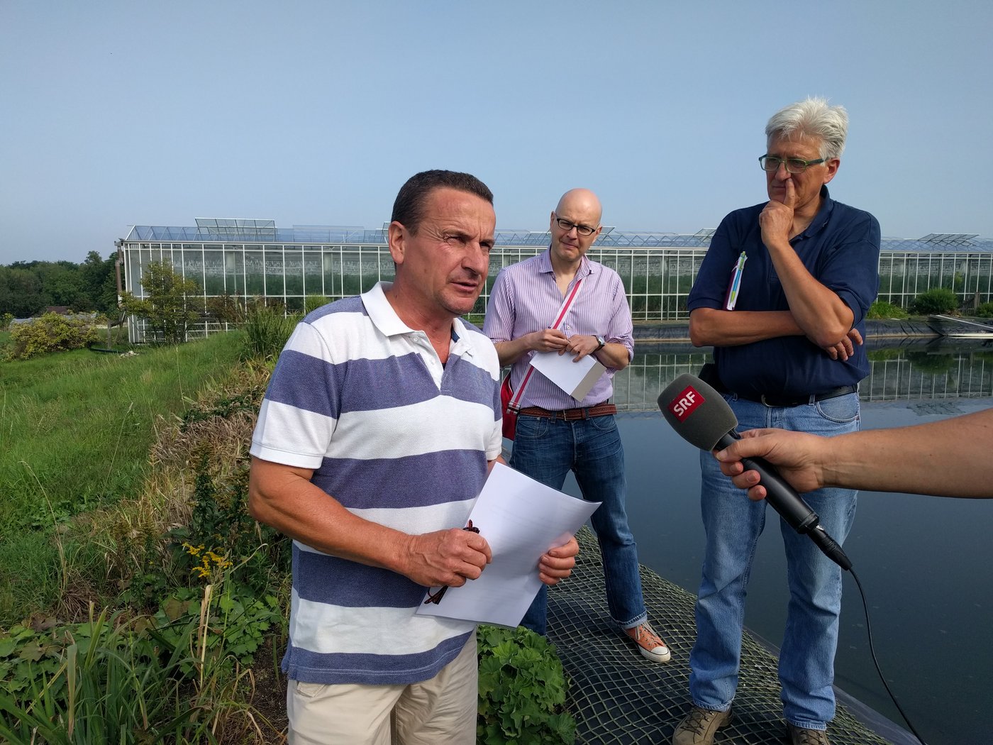 Andreas Eschbach erzählt wie sein Grossvater den Betrieb aufgebaut hat.