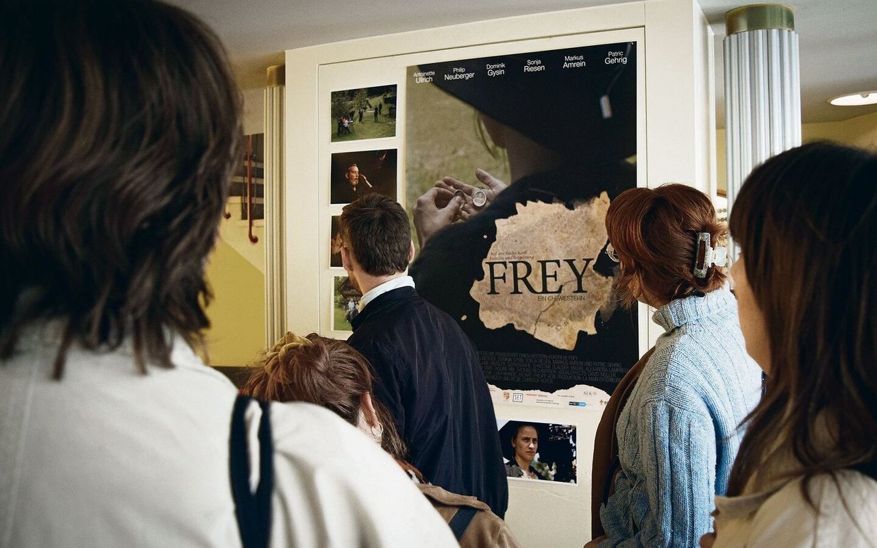 Blick auf das Filmplakat: Der Kurzfilm thematisiert unter anderem das Verdingwesen in der Schweiz. 