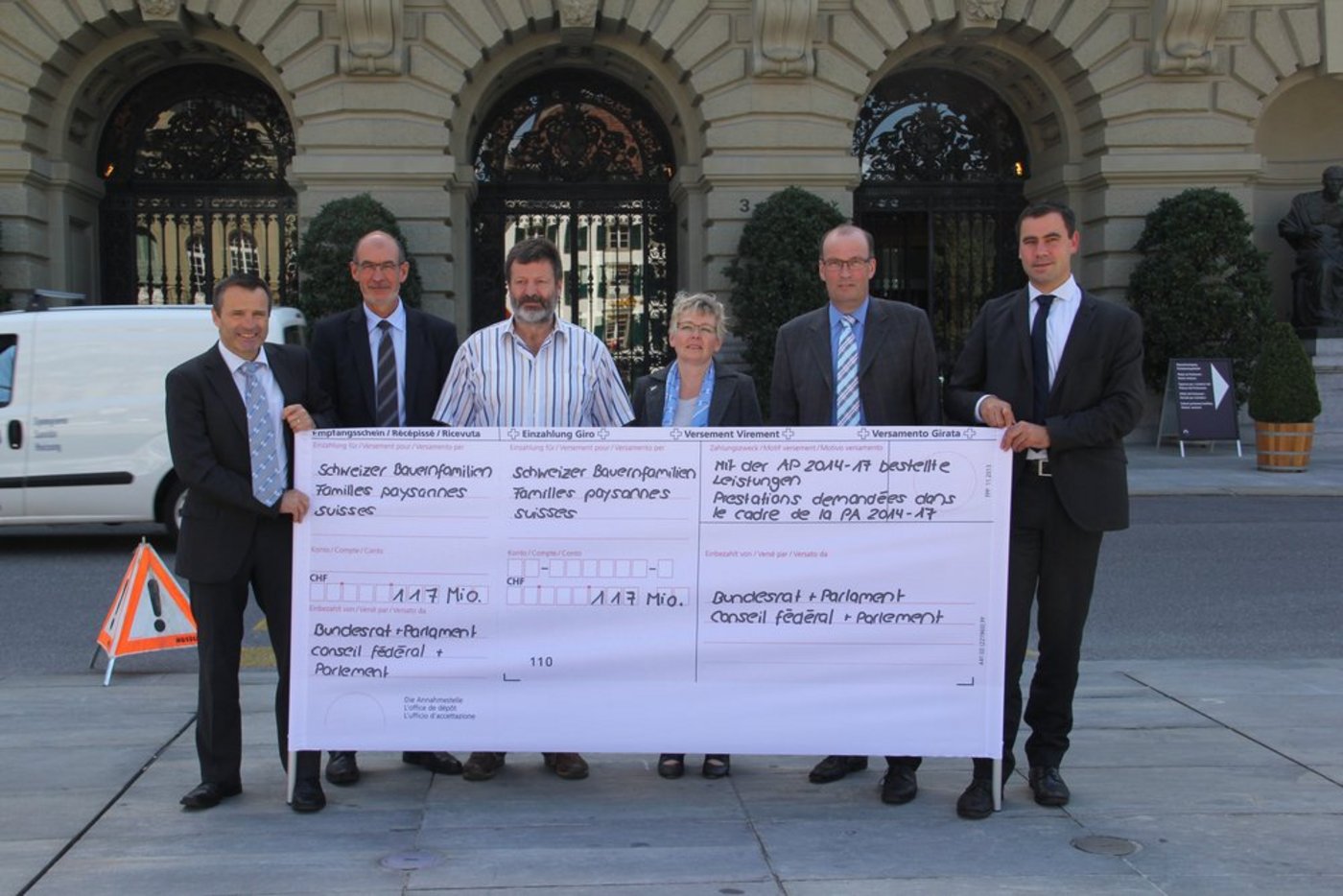 Der SBV wehrt sich gegen die geplanten Kürzungen vom Bund. (Bild SBV)