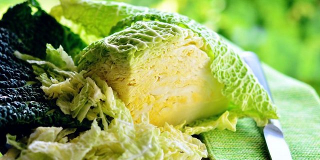 Die krausen Blätter des Wirsings sind vielseitig einsetzbar - und sehr dekorativ. (Bild Pixabay)