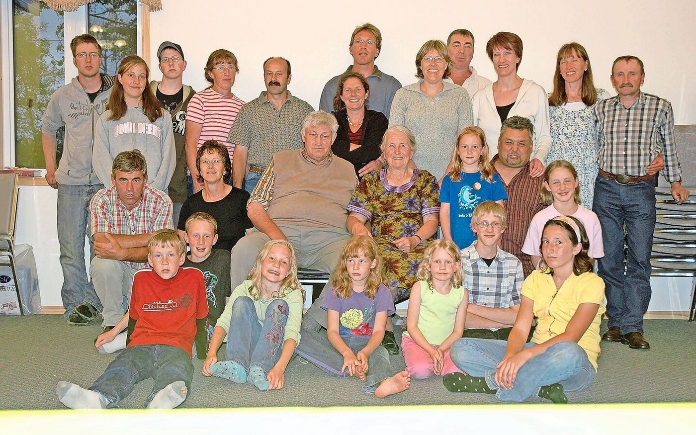 Es kamen sechs, heute sind es 48: Familie Lehmann mit den Pionieren Gottlieb und Helen Lehmann.  