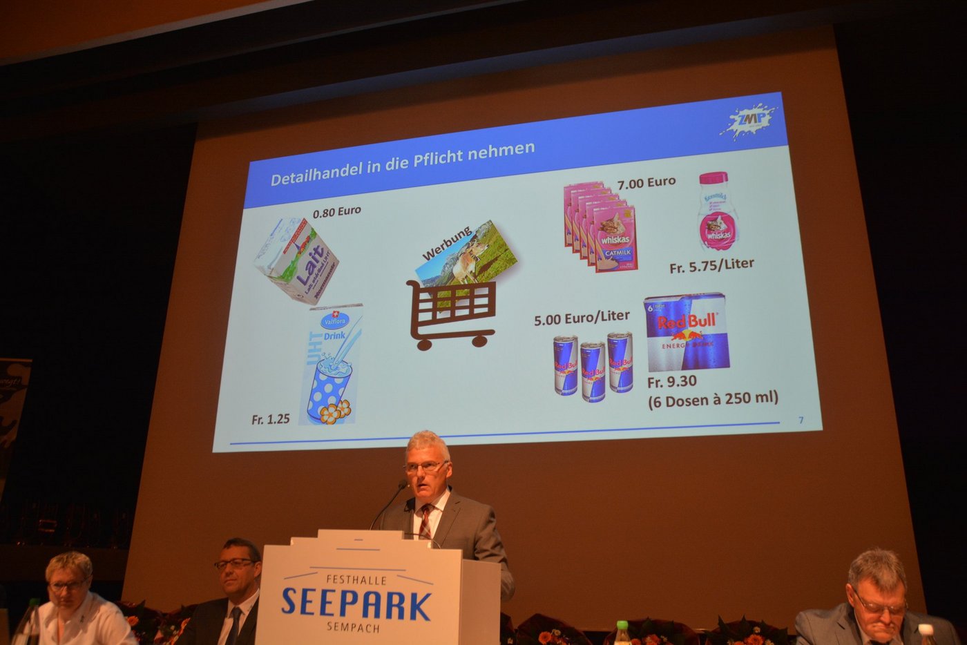 ZMP Präsident Thomas Oehen kritisierte die Preispolitik des Detailhandels