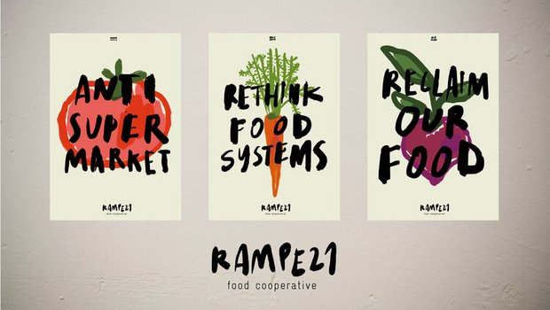 Über den Mitgliederbeitrag für die Food Cooperative hinter «Rampe 21» tragen Zürcherinnen und Zürcher einen Teil des Betriebsrisikos des Ladens, aber auch der Produzentinnen und Produzenten. (Bild rampe21.ch)