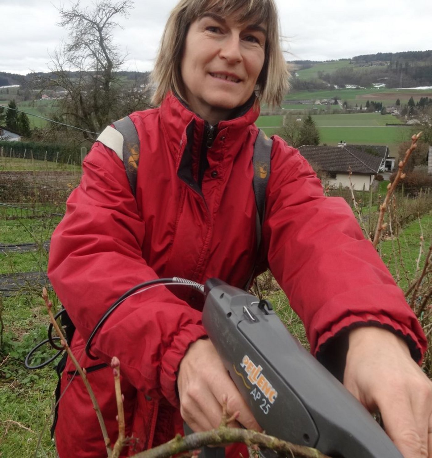 Im Winter ist Mirjam Weidmann nicht so häufig in den Kulturen anzutreffen. Die ruhige Zeit wird unter anderem für Skiferien genutzt. (Bild mr)