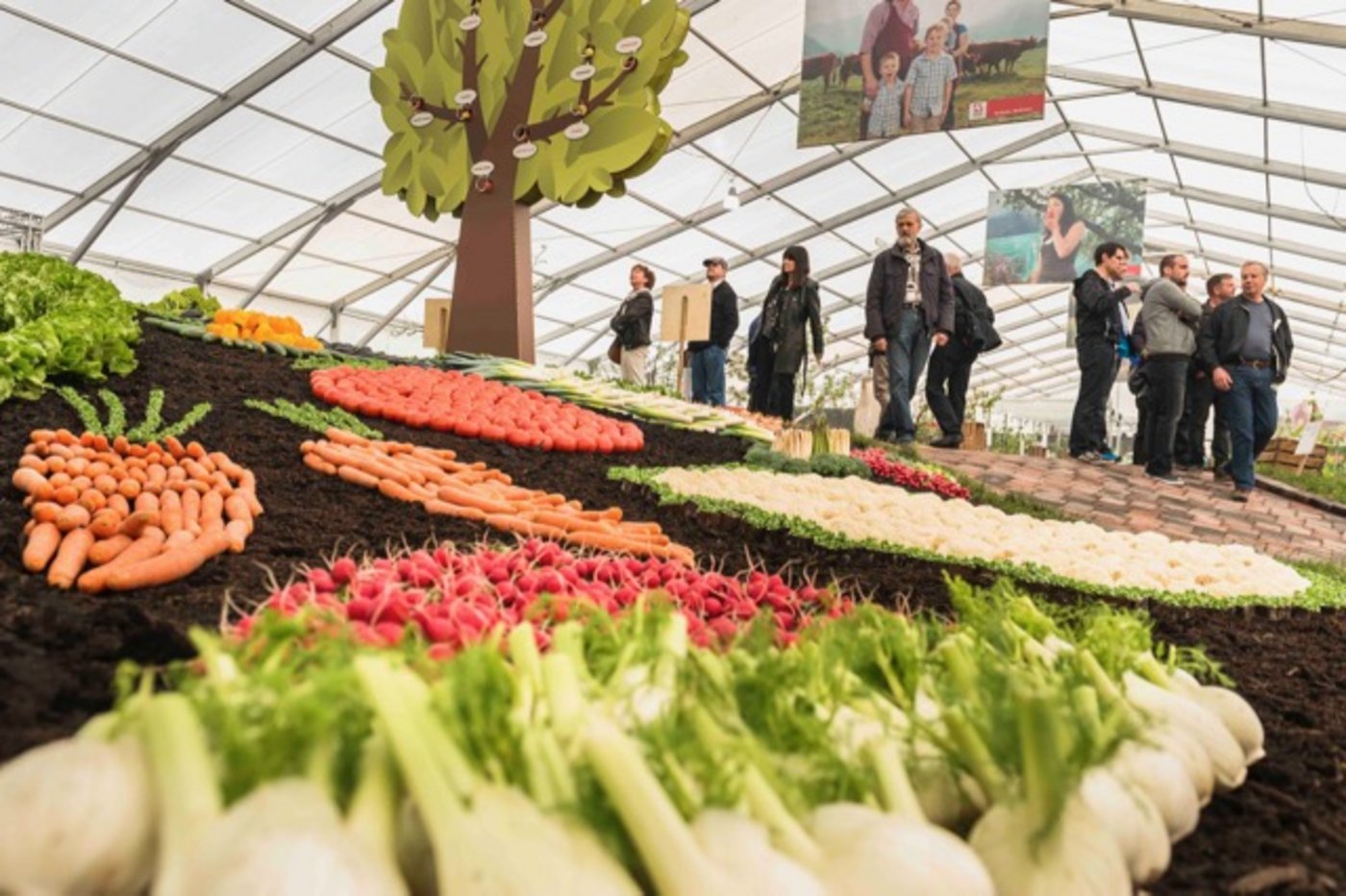Frühlingshaft: Die Naturschau für alle Sinne im Grünen Zentrum an der BEA. (Bild BEA)