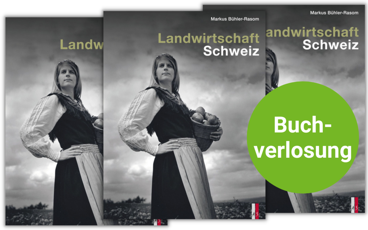 Gewinnen Sie mit etwas Glück ein Fotobuch «Landwirtschaft Schweiz».
