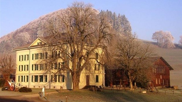 Das Gebäude des Agrarmuseums Burgrain. (Bild zVg)