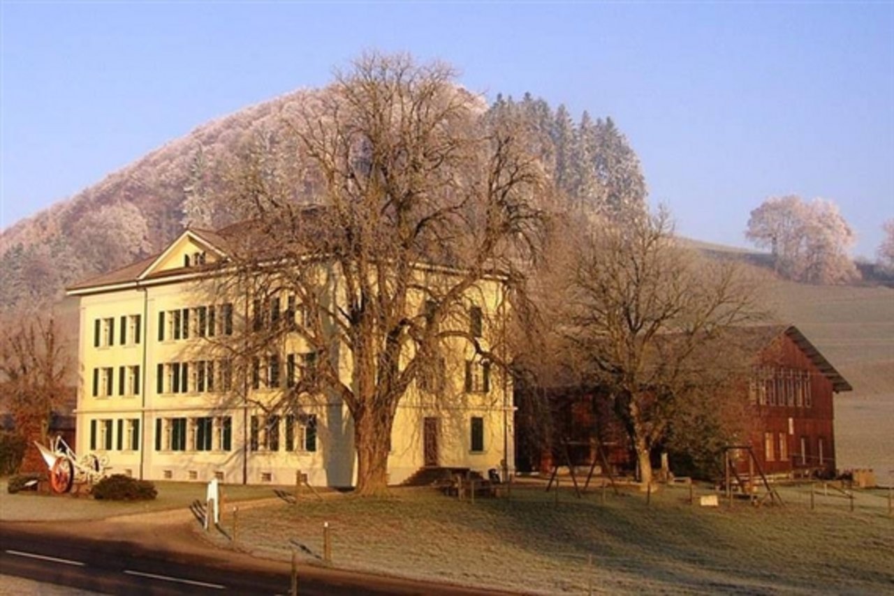 Das Gebäude des Agrarmuseums Burgrain. (Bild zVg)