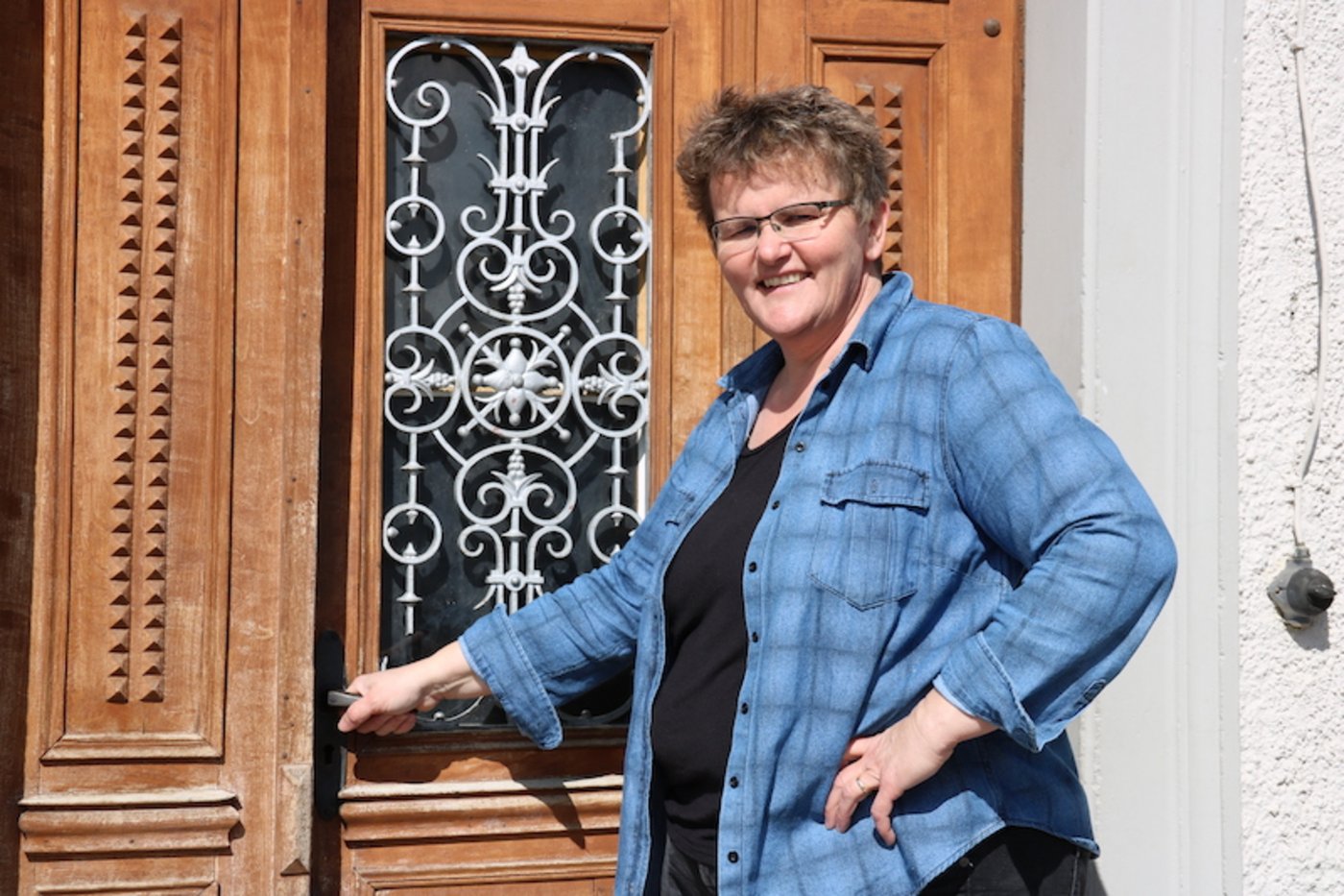 Ursula Egli-Seliner, Bäuerin und SVP-Kantonsrätin, Rossrüti SG: "Unser Berufsstand muss in Bern weiterhin gut vertreten sein." (Bild bb)