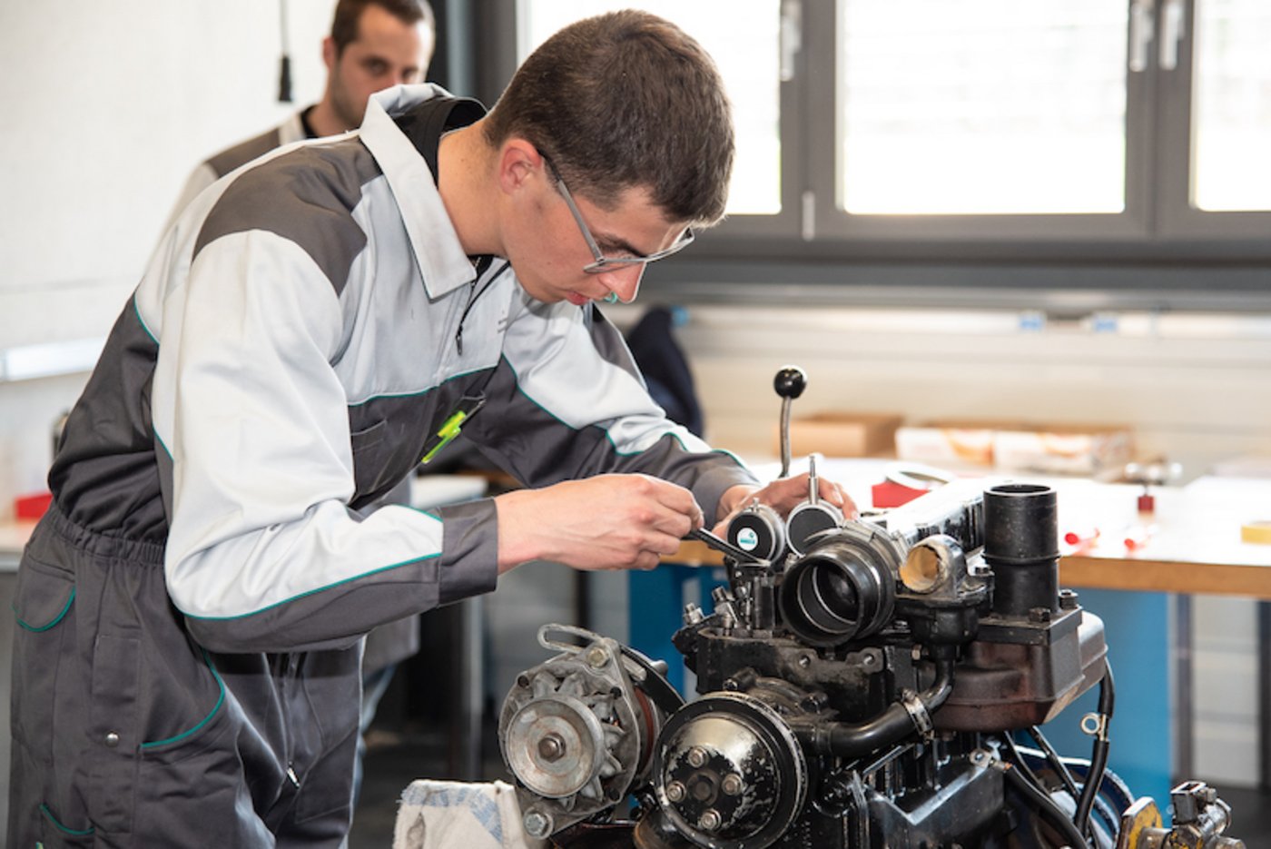 Sandro Weber aus St. Gallen holt sich an den Swiss Skills den Meistertitel. (Bilder zVg)