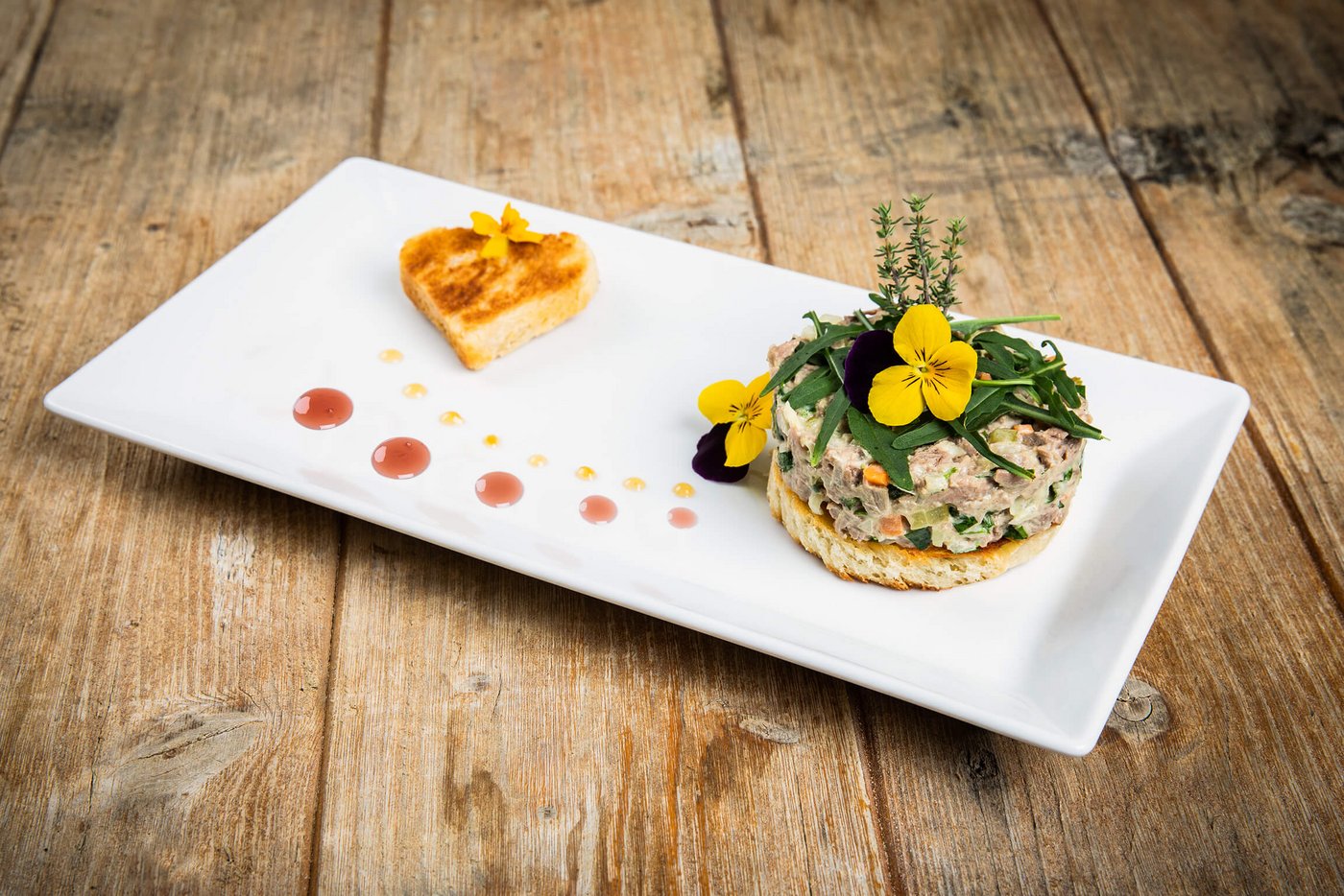 Die Vorspeise von Landfrauenküche Kandidatin Brigitte Inderbitzin (Bild: SRF/Ueli Christoffel)