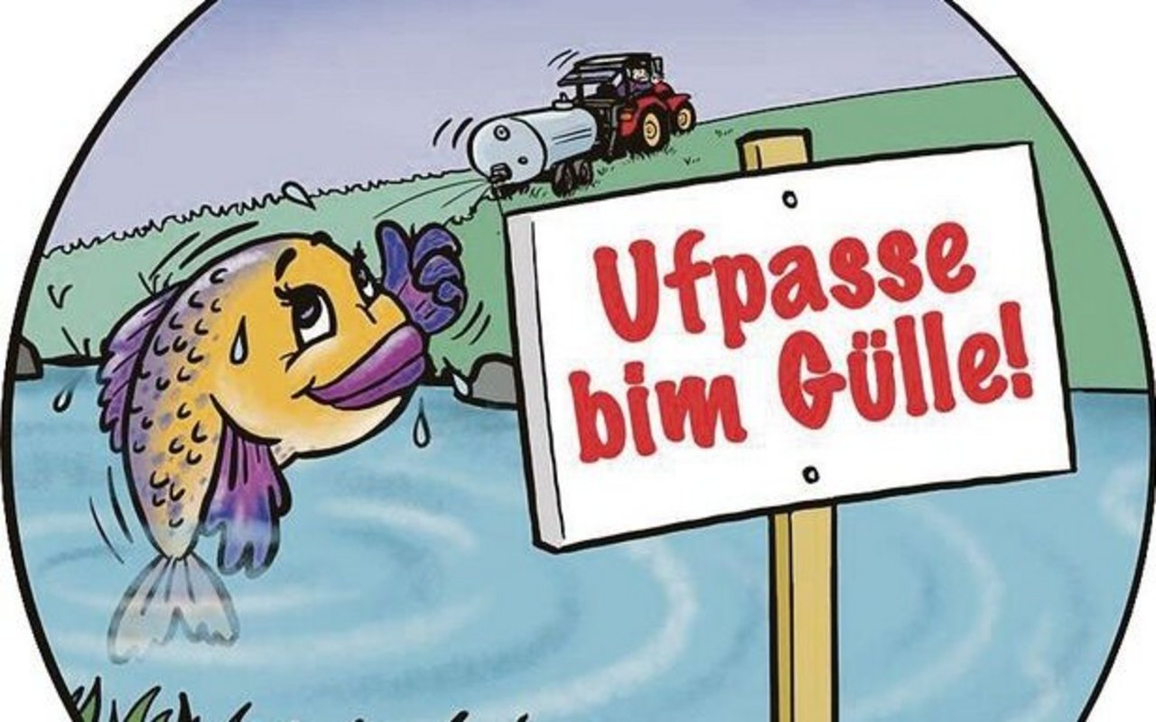 «Ufpasse bim Gülle» bleibt eine Daueraufgabe. 