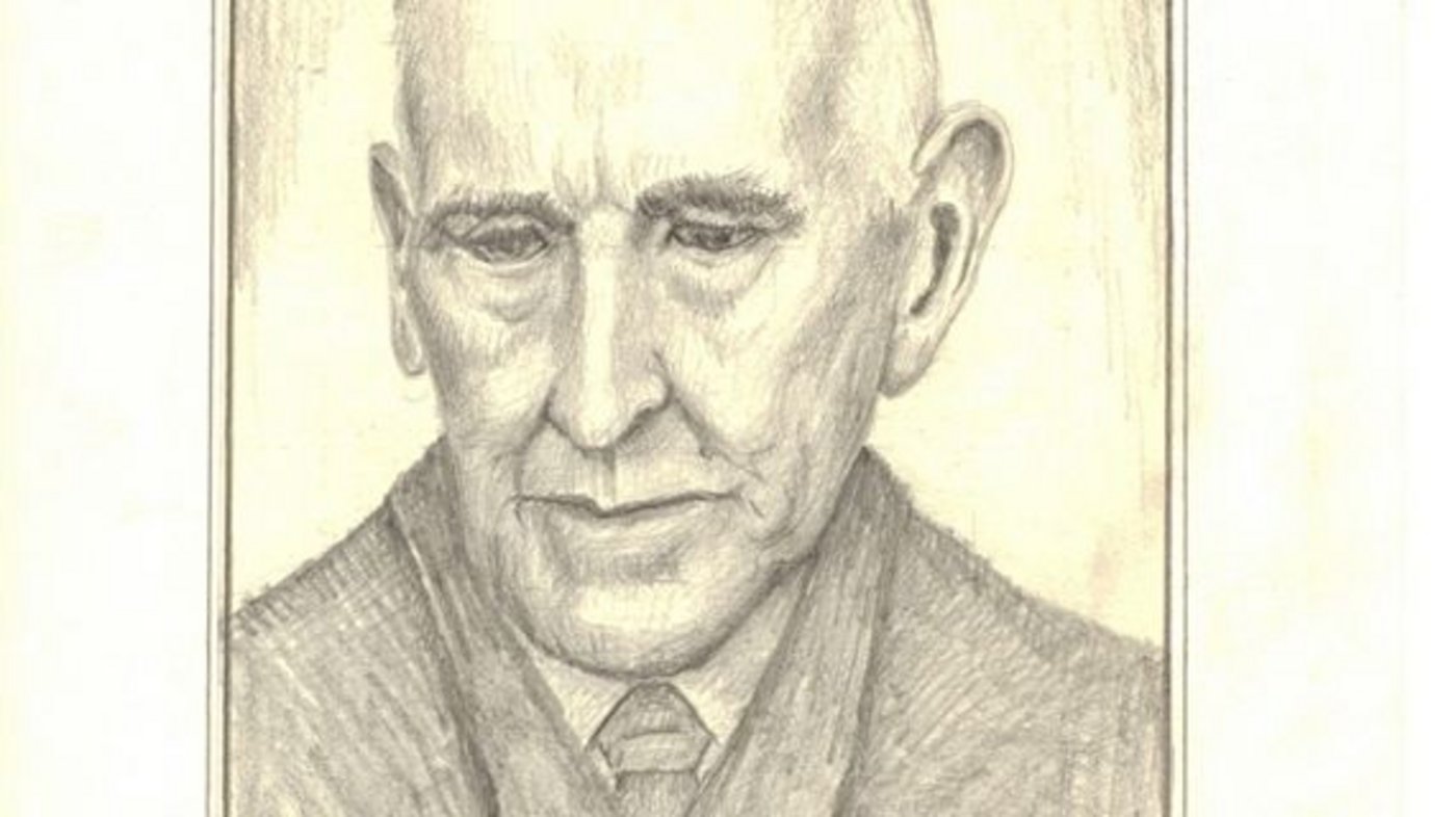 Christian Rubi auf einem Selbstporträt. (Bild: ROTH-Stiftung Burgdorf)