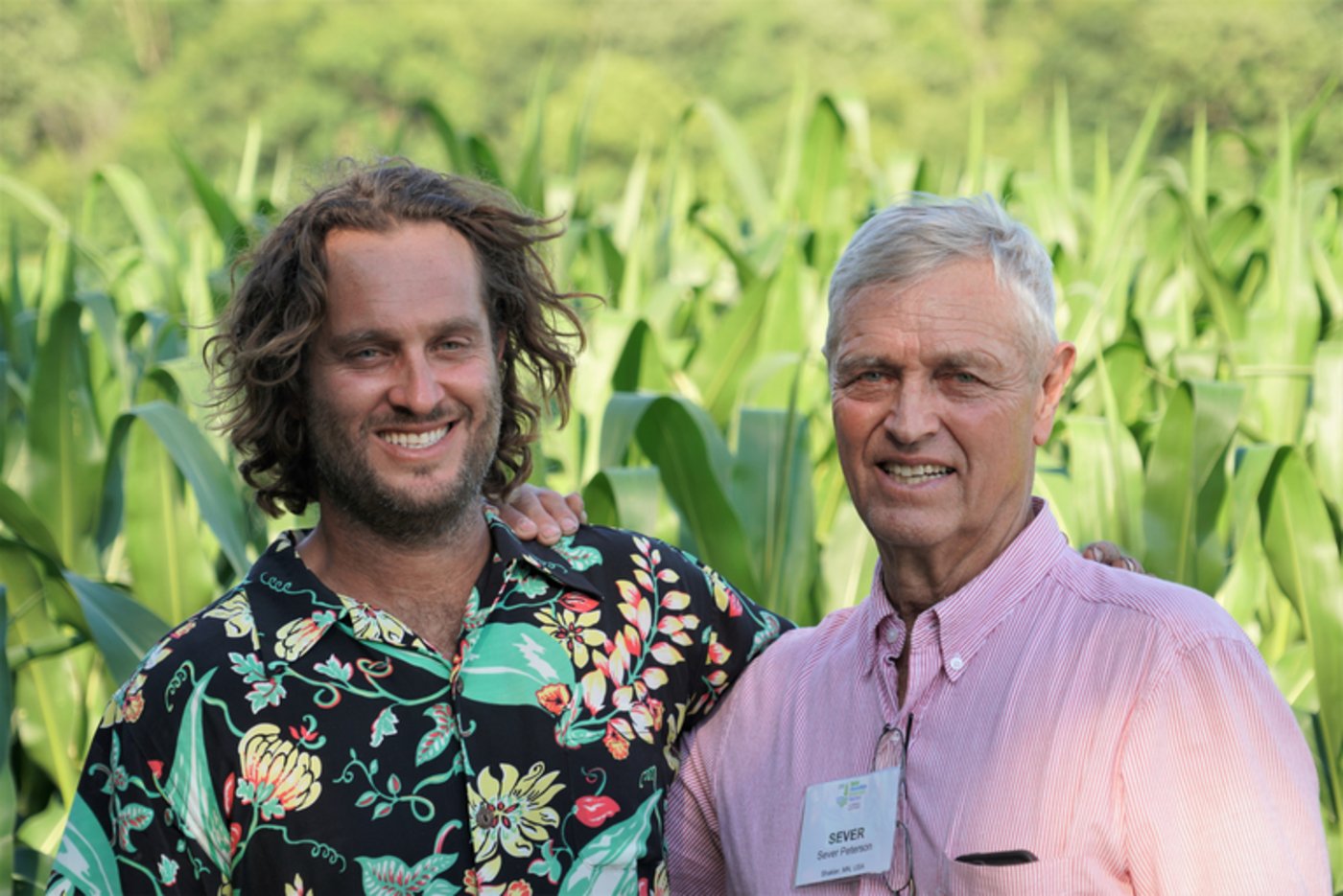 Aaron und Sever Peterson glauben nicht mehr an Mais und Soja, sie setzen auf Events und Fun auf dem Hof für Leute aus der Stadt. (Bild lid/mr)