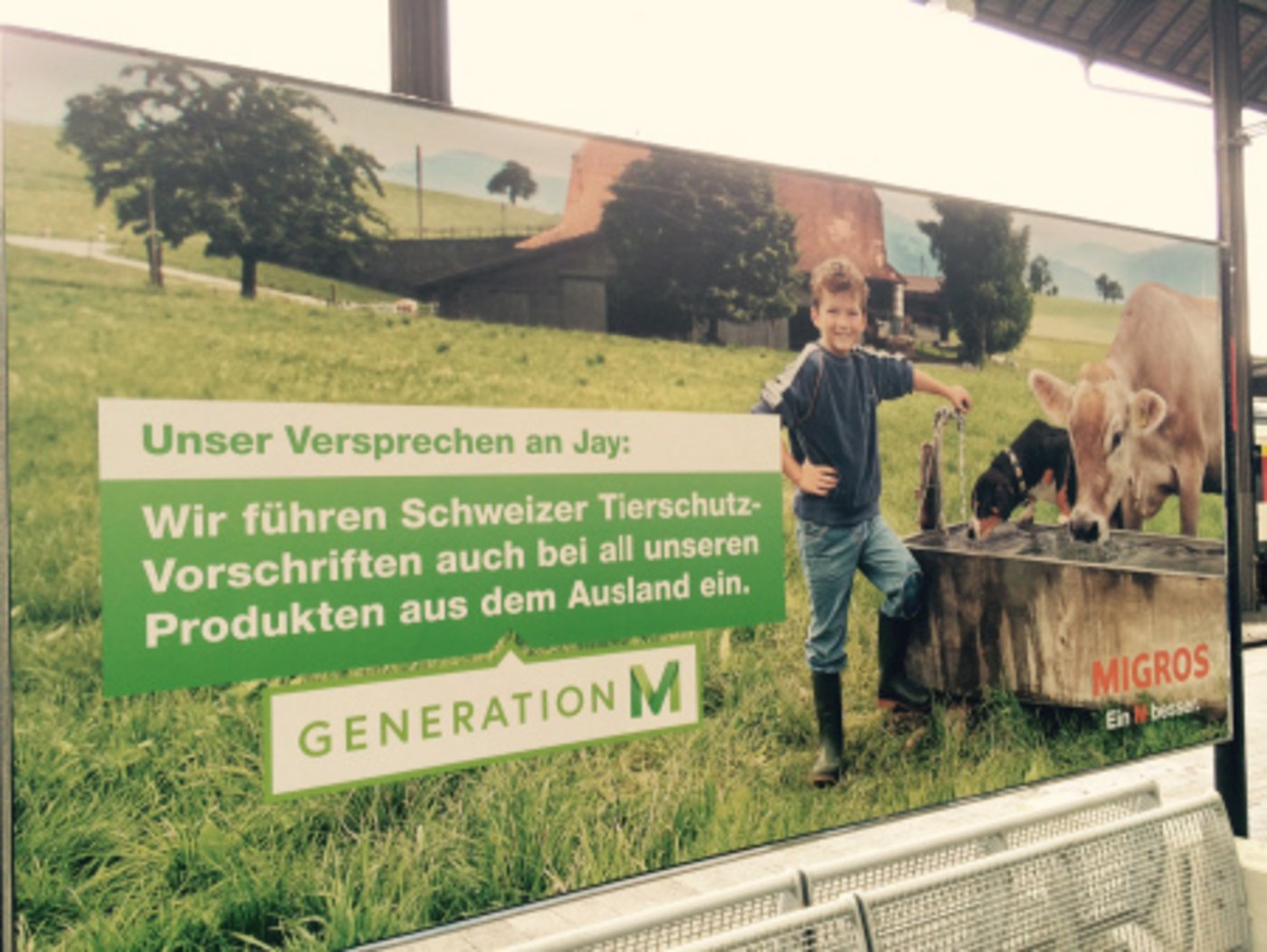 Das vollmundige Versprechen der Migros an Jay ist als unlauter eingestuft worden. (Bild Adrian Krebs)