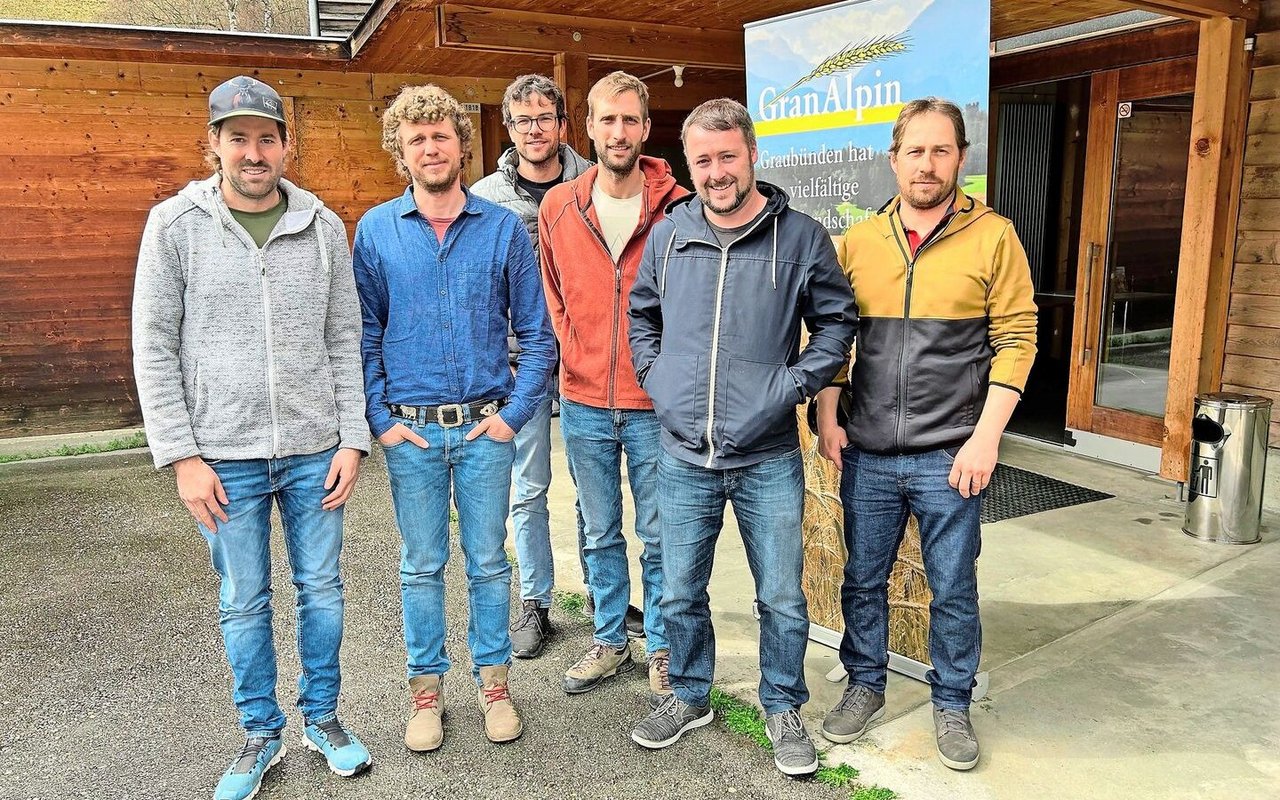 Gran-Alpin-Vorstand (v. l.): Curdin Caduff, Michael Dick (neu), Töni Gujan, Christian Obrecht, Gian Demarels und Andri Baltermia.