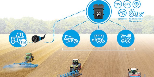 Das System iQblue sammelt GPS- und Sensordaten und gibt basierend darauf Anweisungen an den Traktor. (Bild zVg)