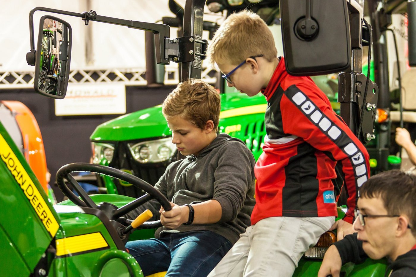 An der Agrama wirds weniger grün: Die John Deere-Traktoren werden 2020 fehlen. (Bild pd)